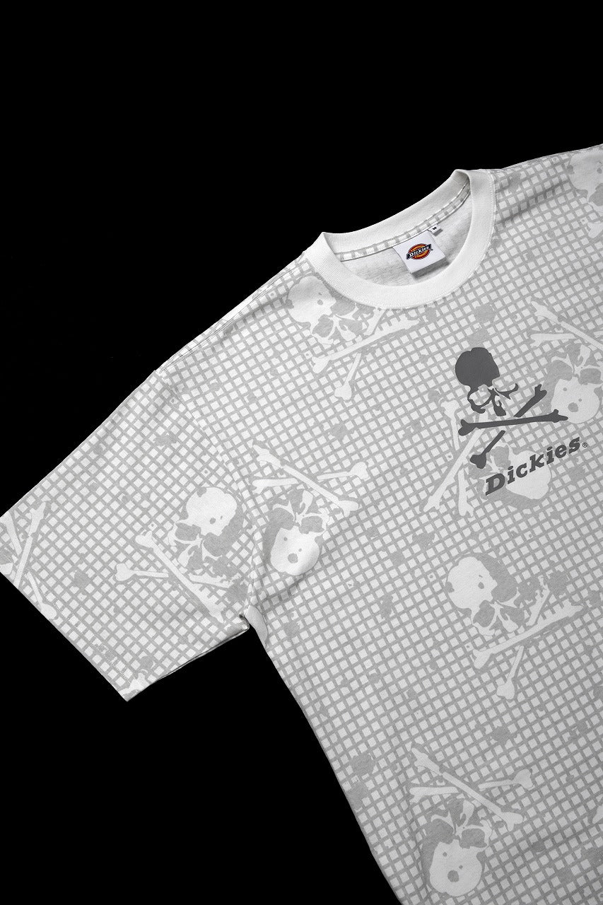 mastermind JAPAN x Dickies NIGHT CAMO SS TEE (WHITE) - Image 6