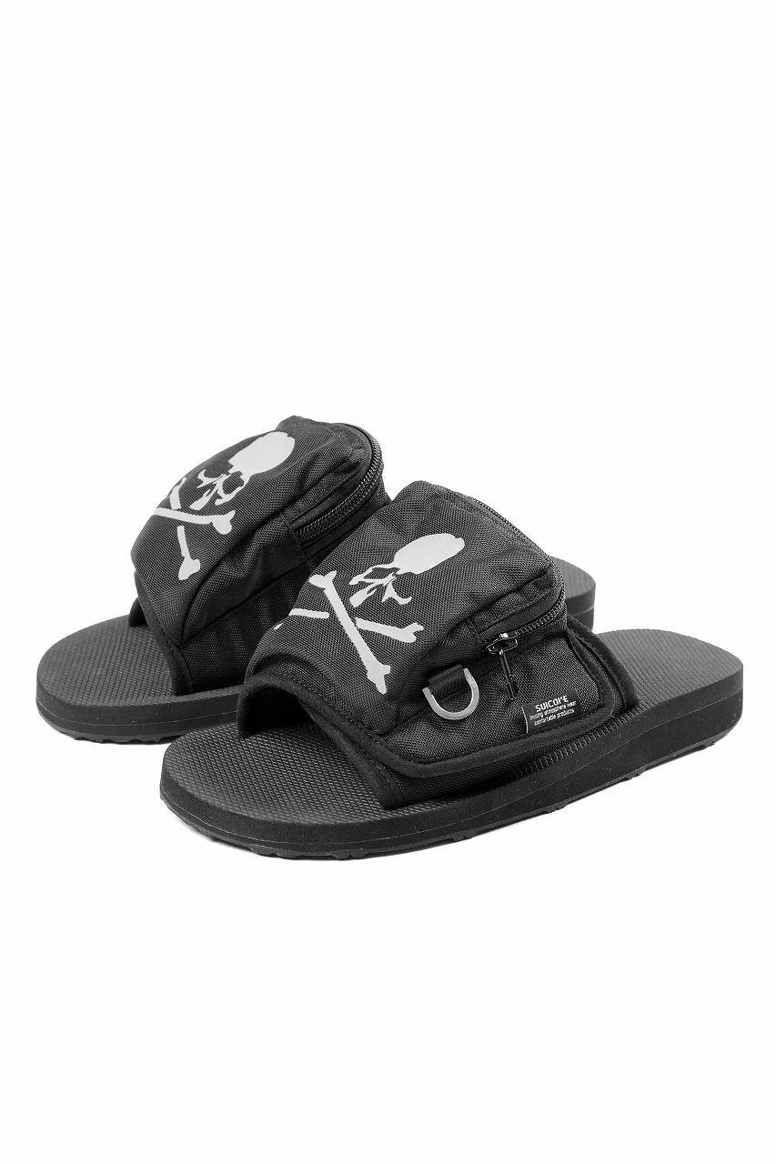 mastermind JAPAN x SUICOKE SANDAL POCK-LB (BLACK) - Image 2