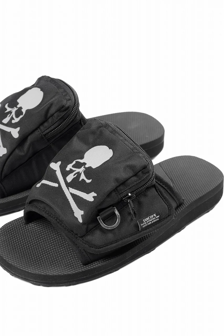 mastermind JAPAN x SUICOKE SANDAL POCK-LB (BLACK) - Image 8