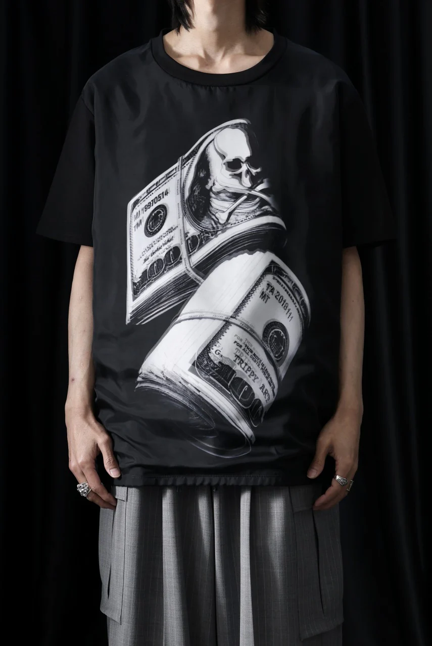 mastermind JAPAN x TRIPPY MIKIO ART S/S TEE $1,000 (BLACK) - Image 2