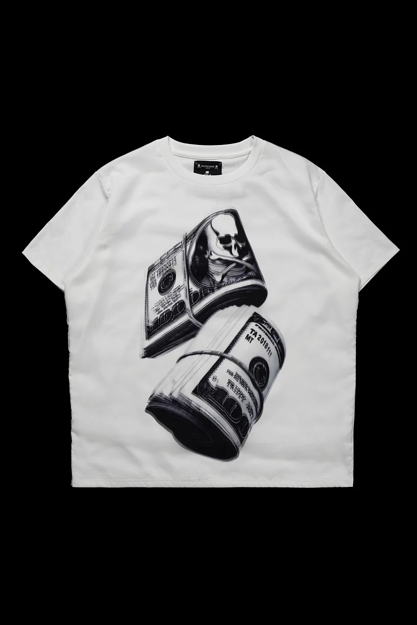 mastermind JAPAN x TRIPPY MIKIO ART S/S TEE $1,000 (WHITE)