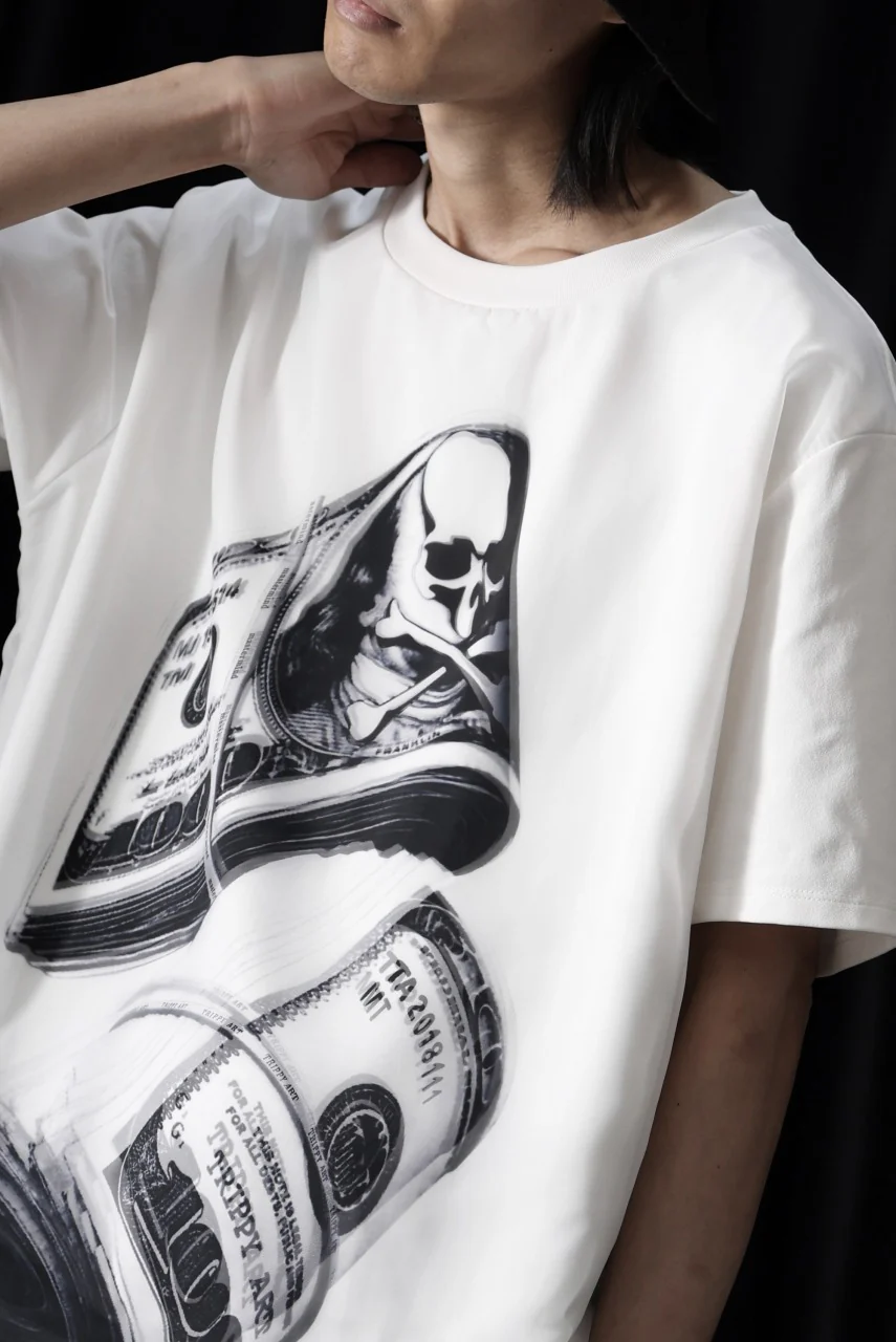mastermind JAPAN x TRIPPY MIKIO ART S/S TEE $1,000 (WHITE) - Image 7
