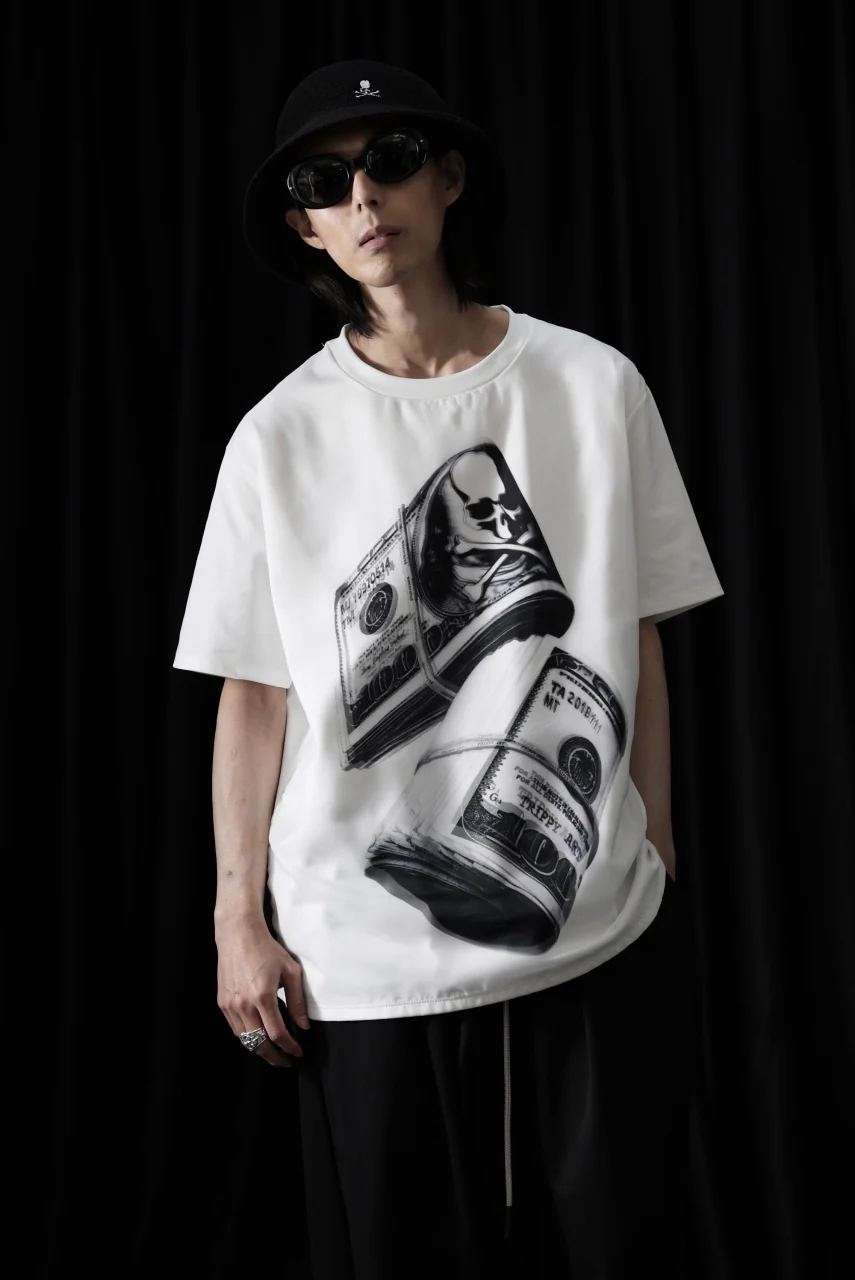 mastermind JAPAN x TRIPPY MIKIO ART S/S TEE $1,000 (WHITE) - Image 8