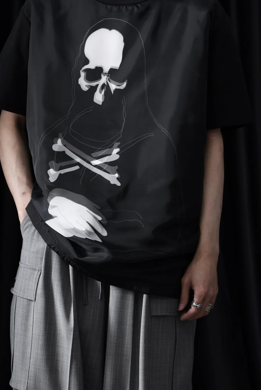 mastermind JAPAN x TRIPPY MIKIO ART S/S TEE MONALIZA (BLACK) - Image 7