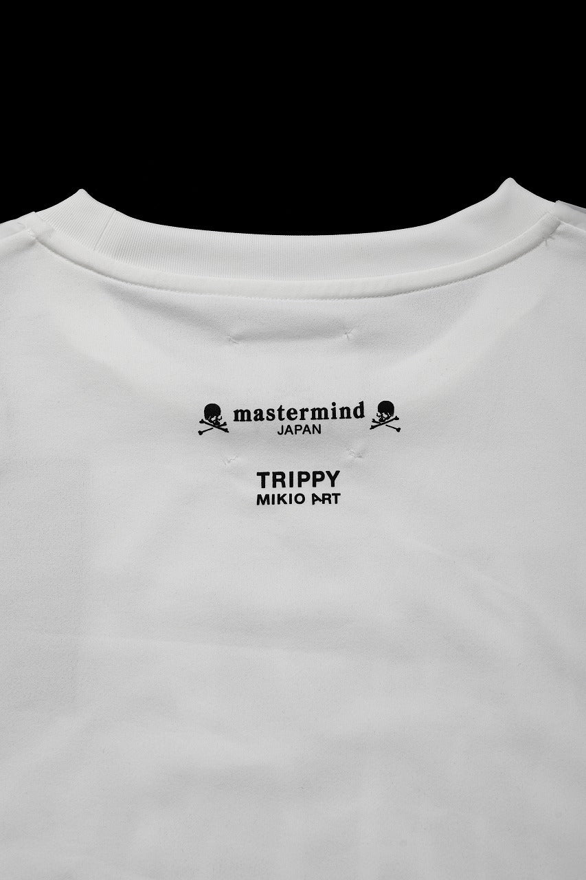 mastermind JAPAN x TRIPPY MIKIO ART S/S TEE ROCK STARS (WHITE) - Image 8