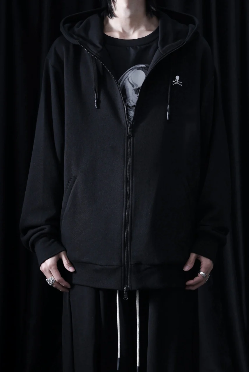 mastermind JAPAN x TRIPPY MIKIO ART ZIP PARKA ROCK STARS (BLACK) - Image 8