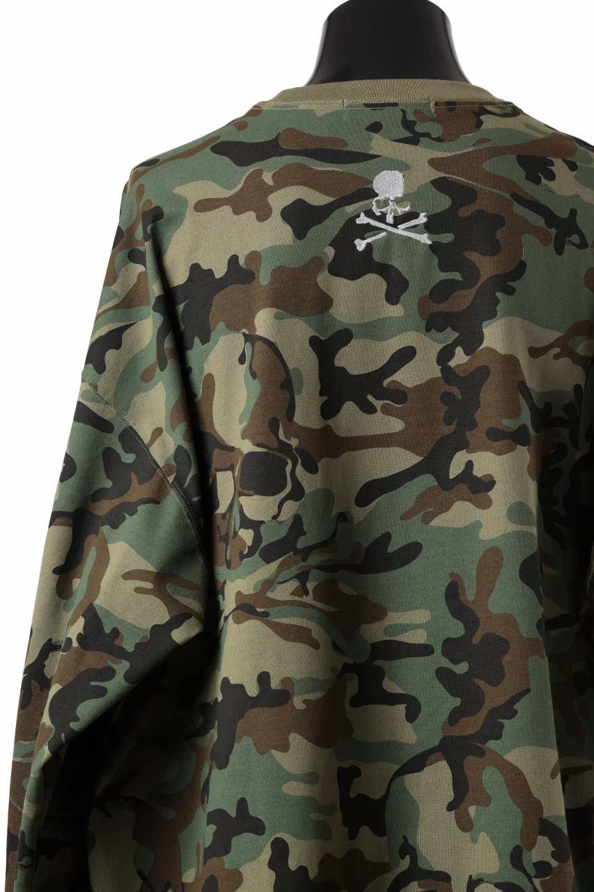 MASTERMIND WORLD CAMO LS TEE / OVERSIZED (WOODLAND) - Image 14
