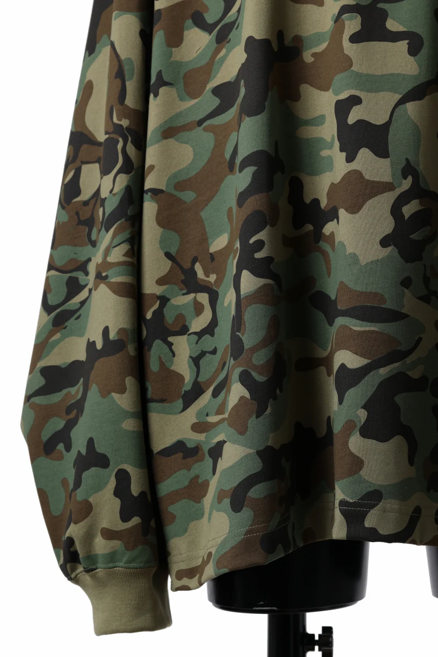 MASTERMIND WORLD CAMO LS TEE / OVERSIZED (WOODLAND) - Image 9