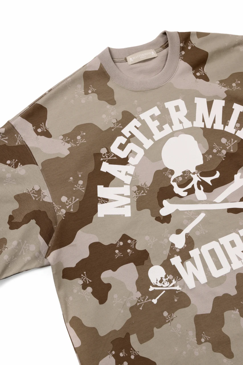 MASTERMIND WORLD CAMO UNIVERSITY TEE / OVERSIZED (DESERT) - Image 14