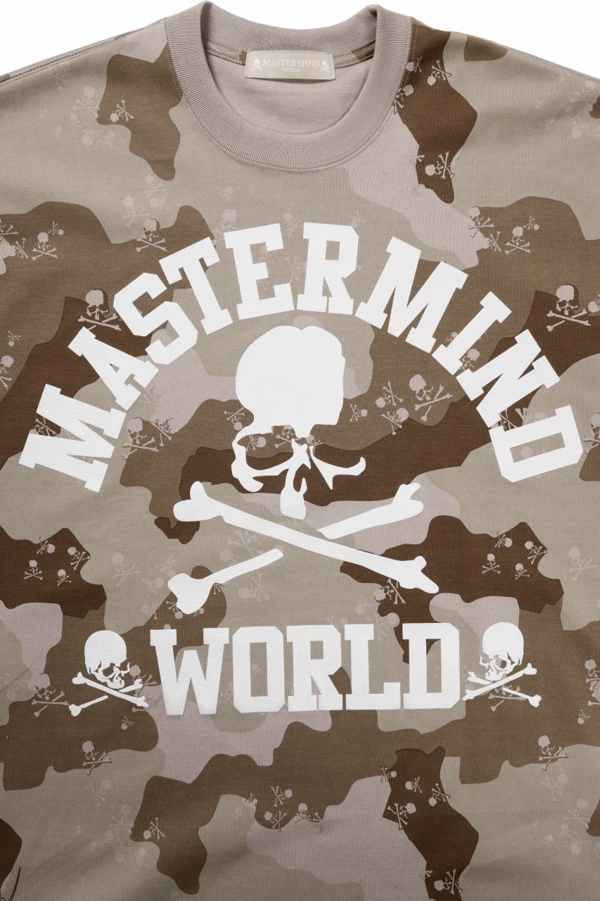 MASTERMIND WORLD CAMO UNIVERSITY TEE / OVERSIZED (DESERT) - Image 15