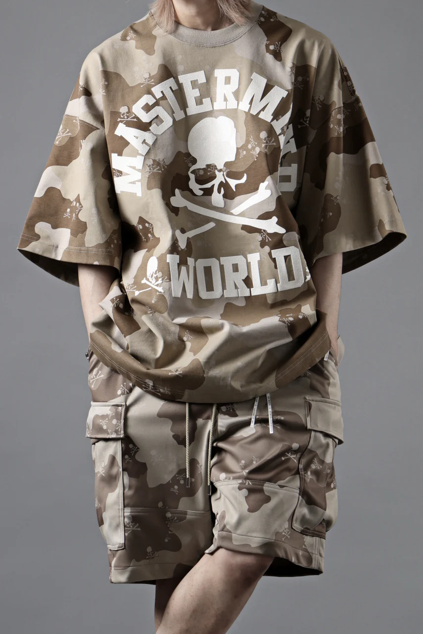 MASTERMIND WORLD CAMO UNIVERSITY TEE / OVERSIZED (DESERT) - Image 28