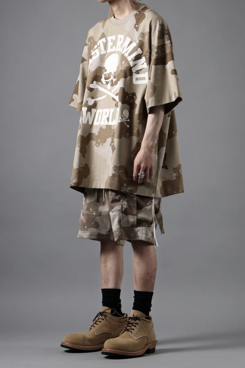 MASTERMIND WORLD CAMO UNIVERSITY TEE / OVERSIZED (DESERT) - Image 31