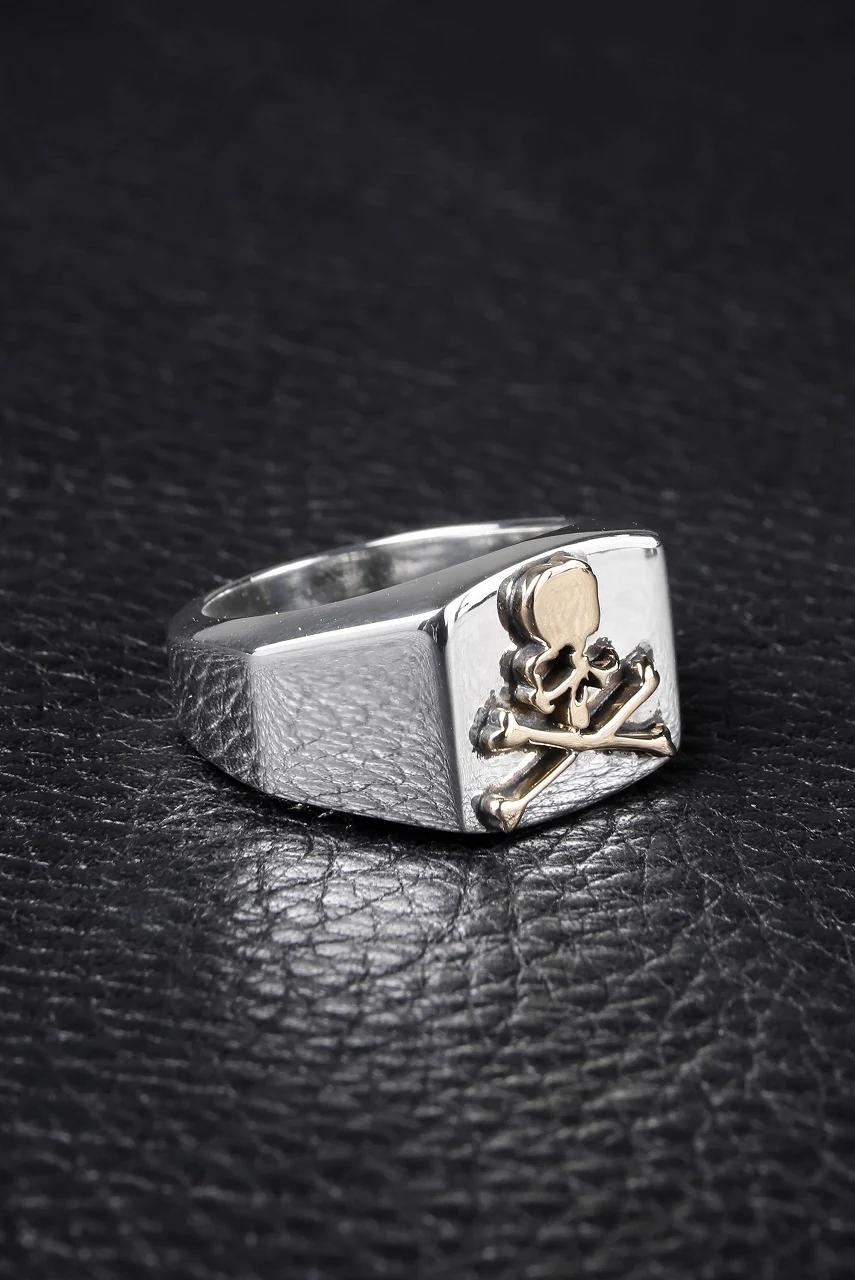 MASTERMIND WORLD COLLEGE RING (GOLD x SILVER) - Image 4