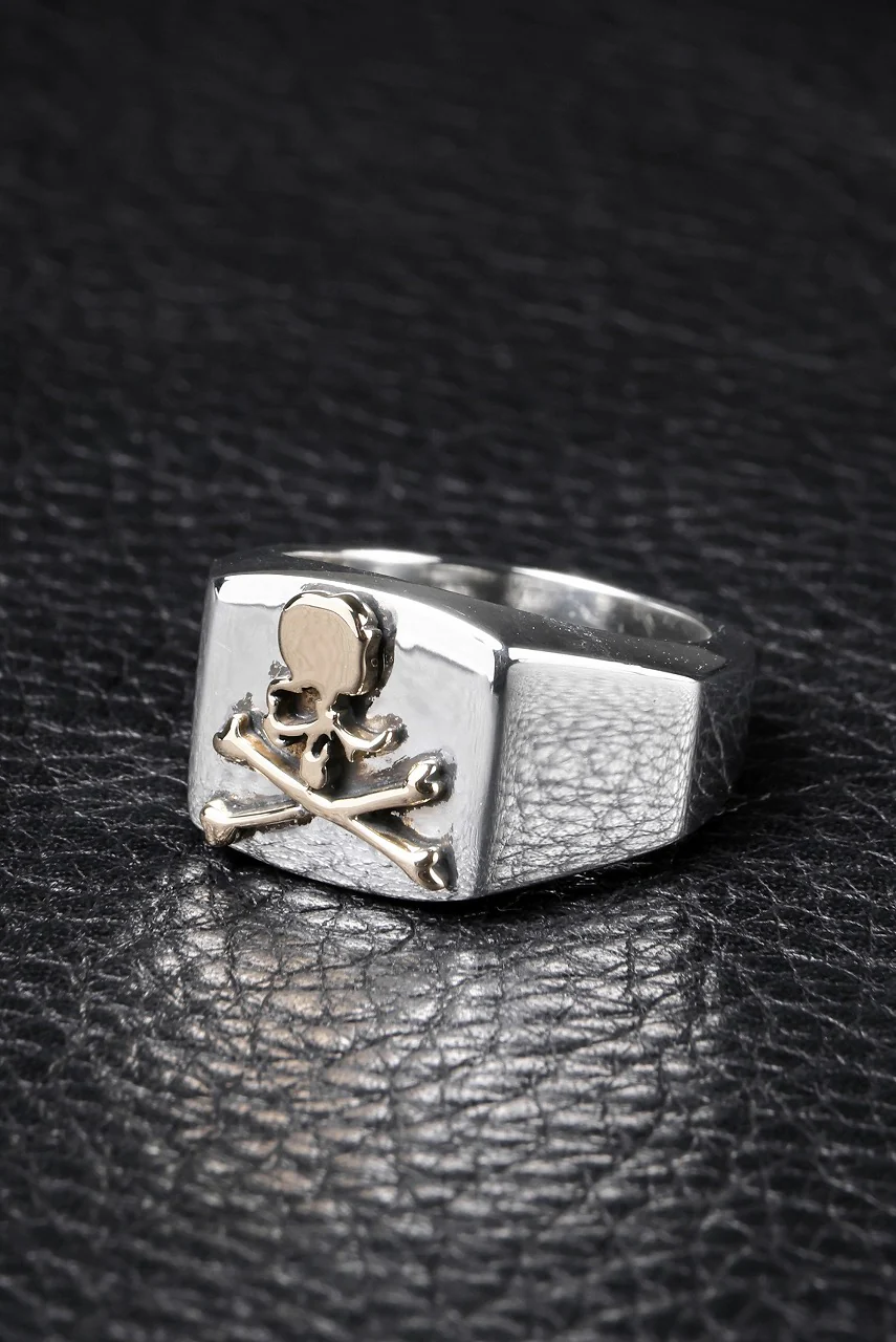 MASTERMIND WORLD COLLEGE RING (GOLD x SILVER) - Image 5