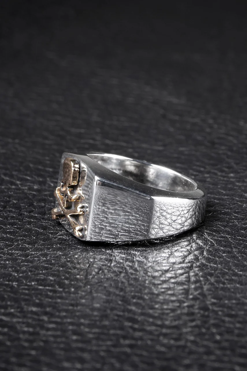 MASTERMIND WORLD COLLEGE RING (GOLD x SILVER) - Image 6