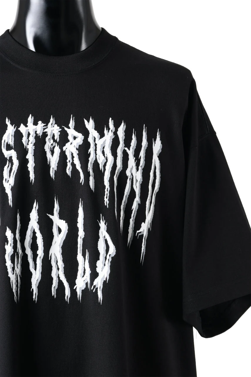 MASTERMIND WORLD DEATH METAL TEE / OVERSIZED (BLACK) - Image 16