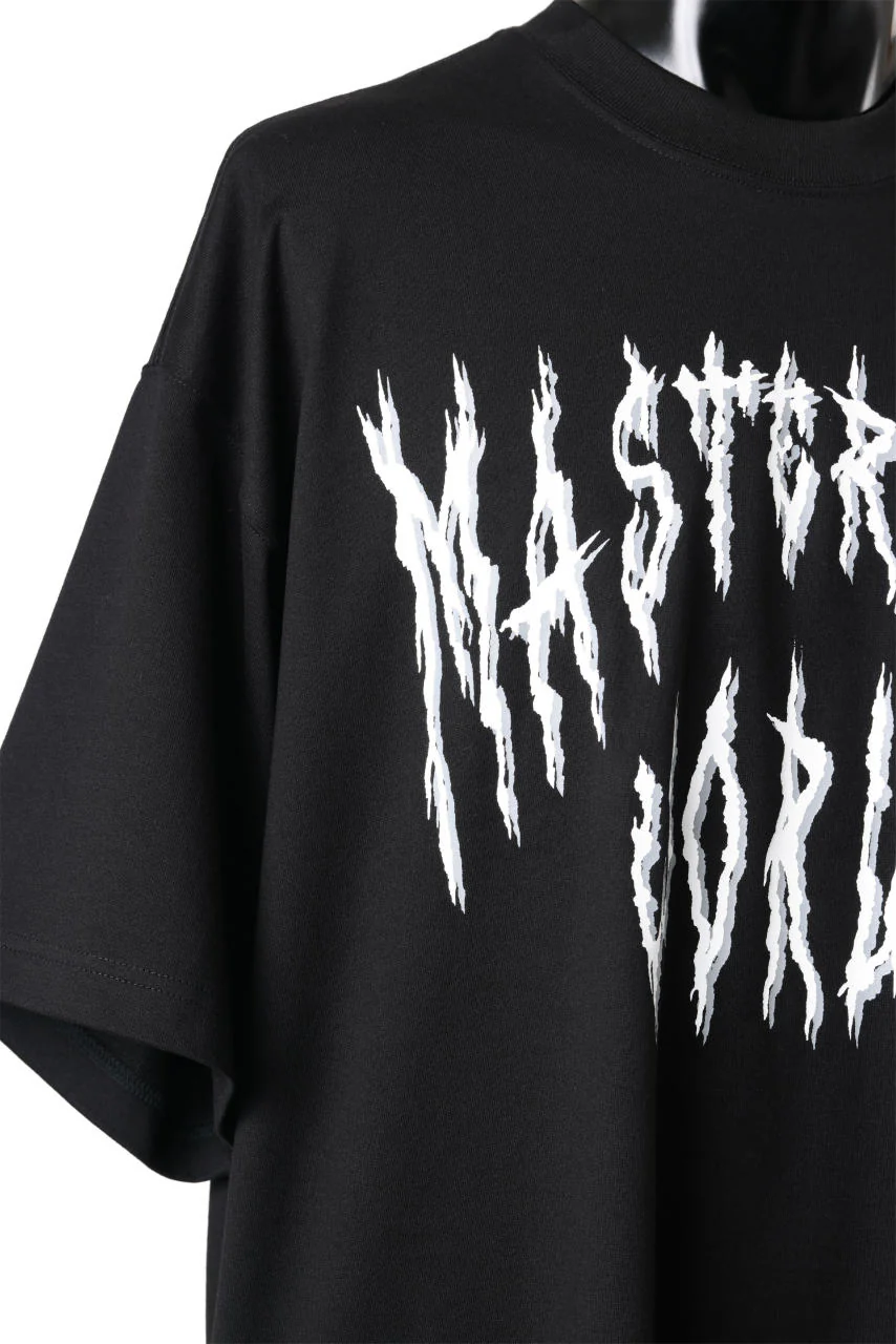 MASTERMIND WORLD DEATH METAL TEE / OVERSIZED (BLACK) - Image 18