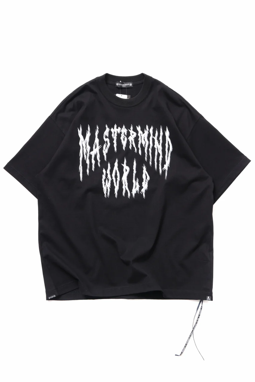 MASTERMIND WORLD DEATH METAL TEE / OVERSIZED (BLACK) - Image 2