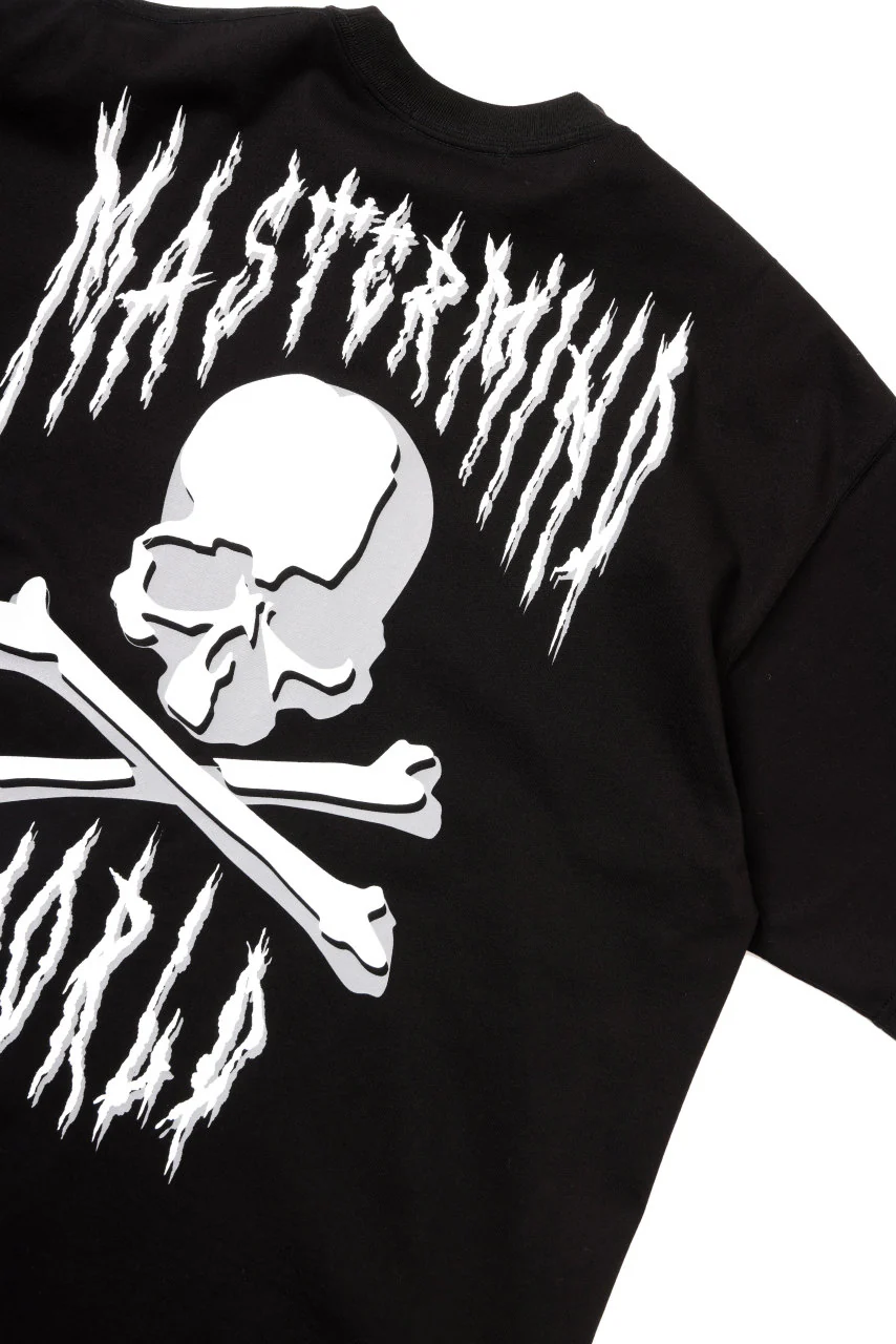 MASTERMIND WORLD DEATH METAL TEE / OVERSIZED (BLACK) - Image 20
