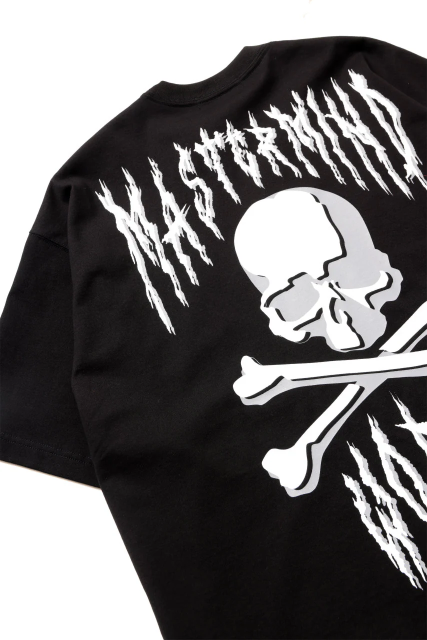 MASTERMIND WORLD DEATH METAL TEE / OVERSIZED (BLACK) - Image 23