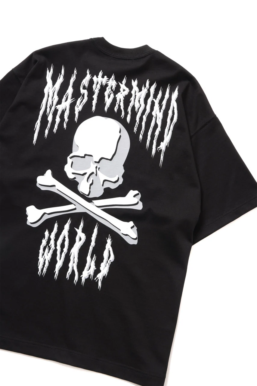 MASTERMIND WORLD DEATH METAL TEE / OVERSIZED (BLACK) - Image 24
