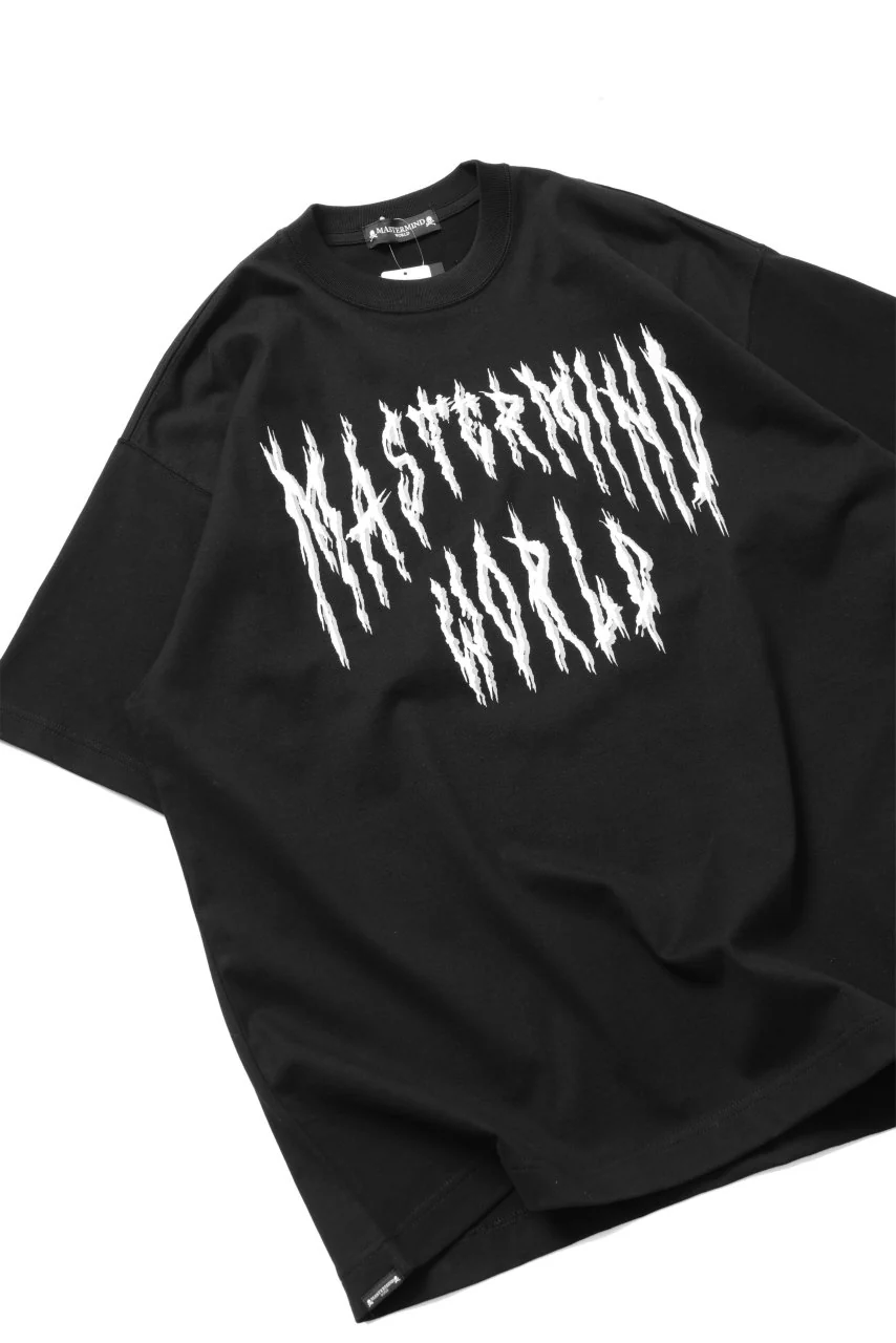 MASTERMIND WORLD DEATH METAL TEE / OVERSIZED (BLACK) - Image 25