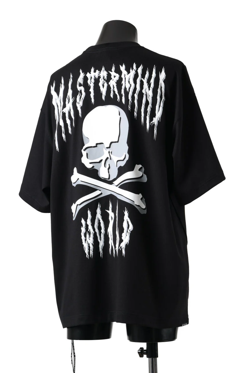 MASTERMIND WORLD DEATH METAL TEE / OVERSIZED (BLACK) - Image 5