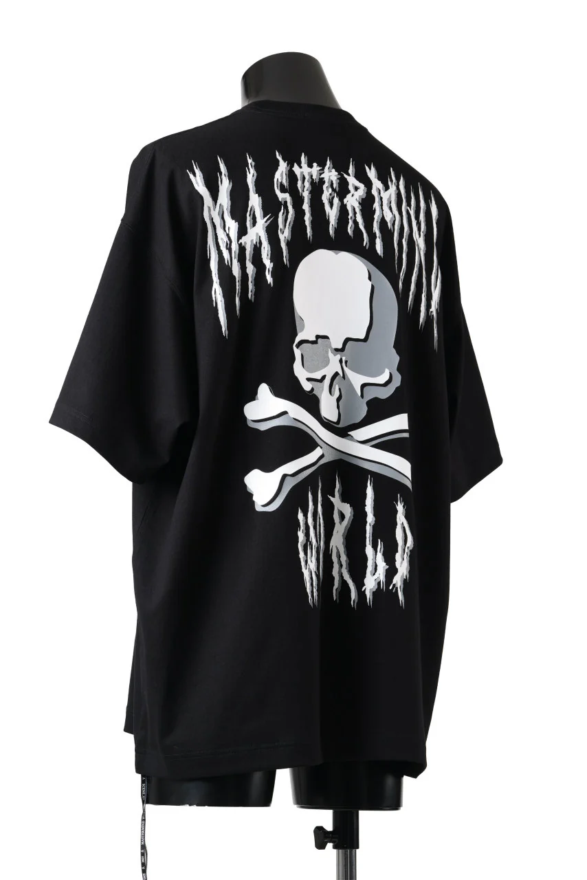 MASTERMIND WORLD DEATH METAL TEE / OVERSIZED (BLACK) - Image 6