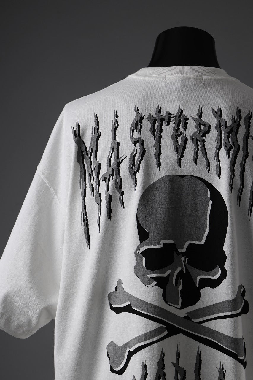 MASTERMIND WORLD DEATH METAL TEE / OVERSIZED (WHITE) - Image 12