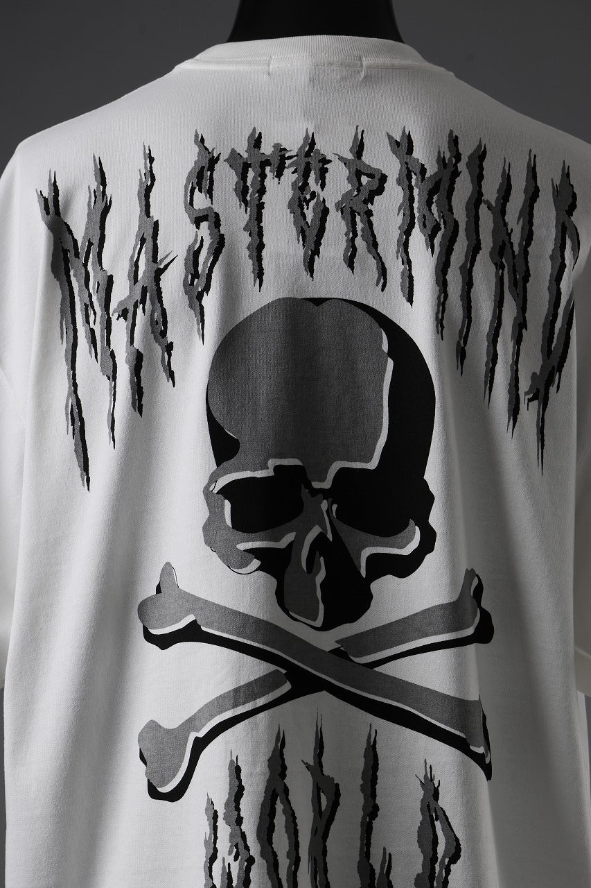 MASTERMIND WORLD DEATH METAL TEE / OVERSIZED (WHITE) - Image 14