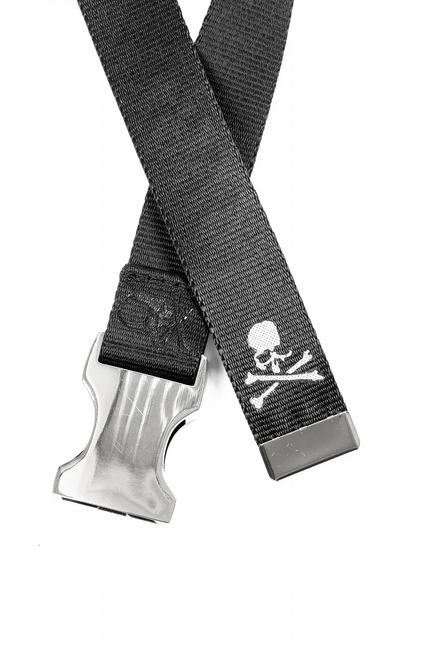 MASTERMIND WORLD DETACHABLE BUCKLE WOVEN BELT (BLACK) - Image 14