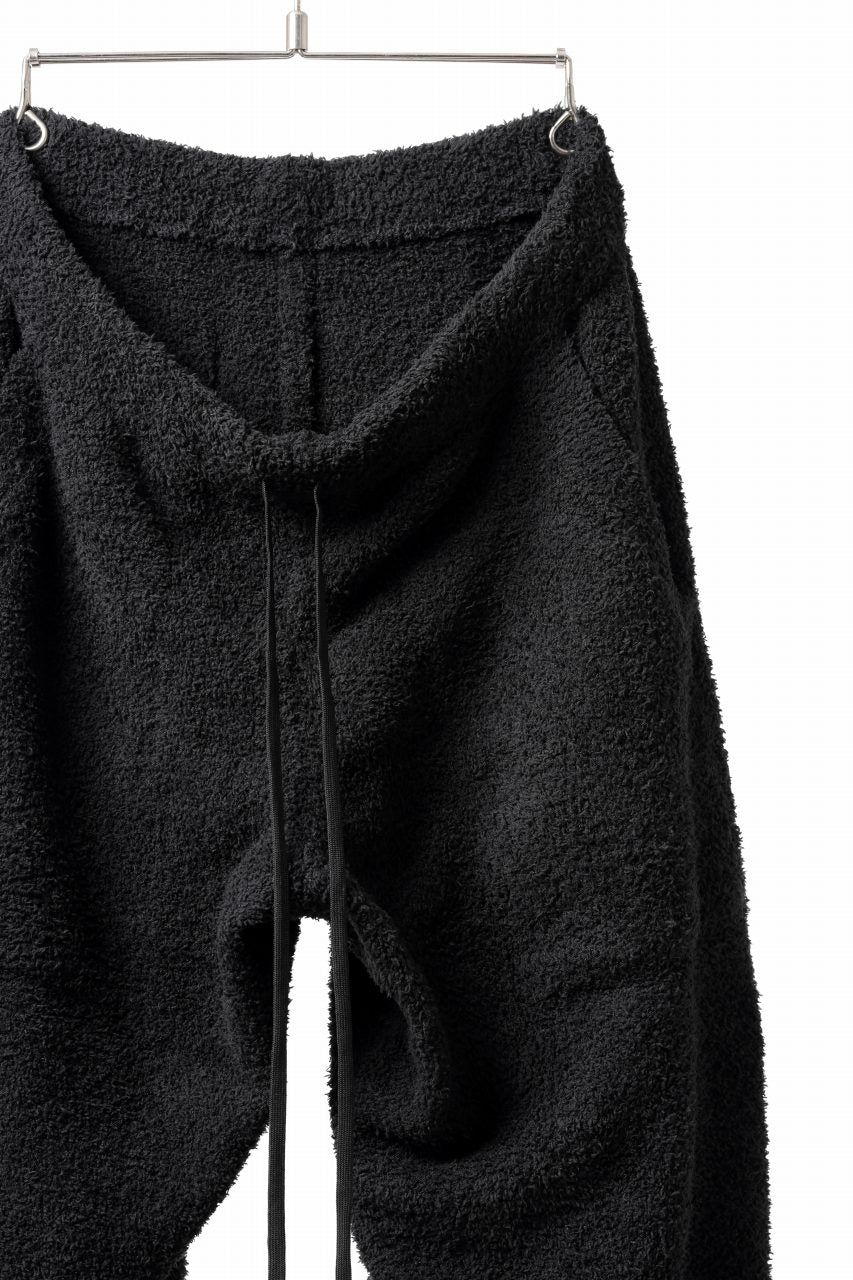mastermind WORLD EASY JODHPURS PANTS / SOFTY BOA FLEECE (BLACK x CHARCOAL) - Image 13