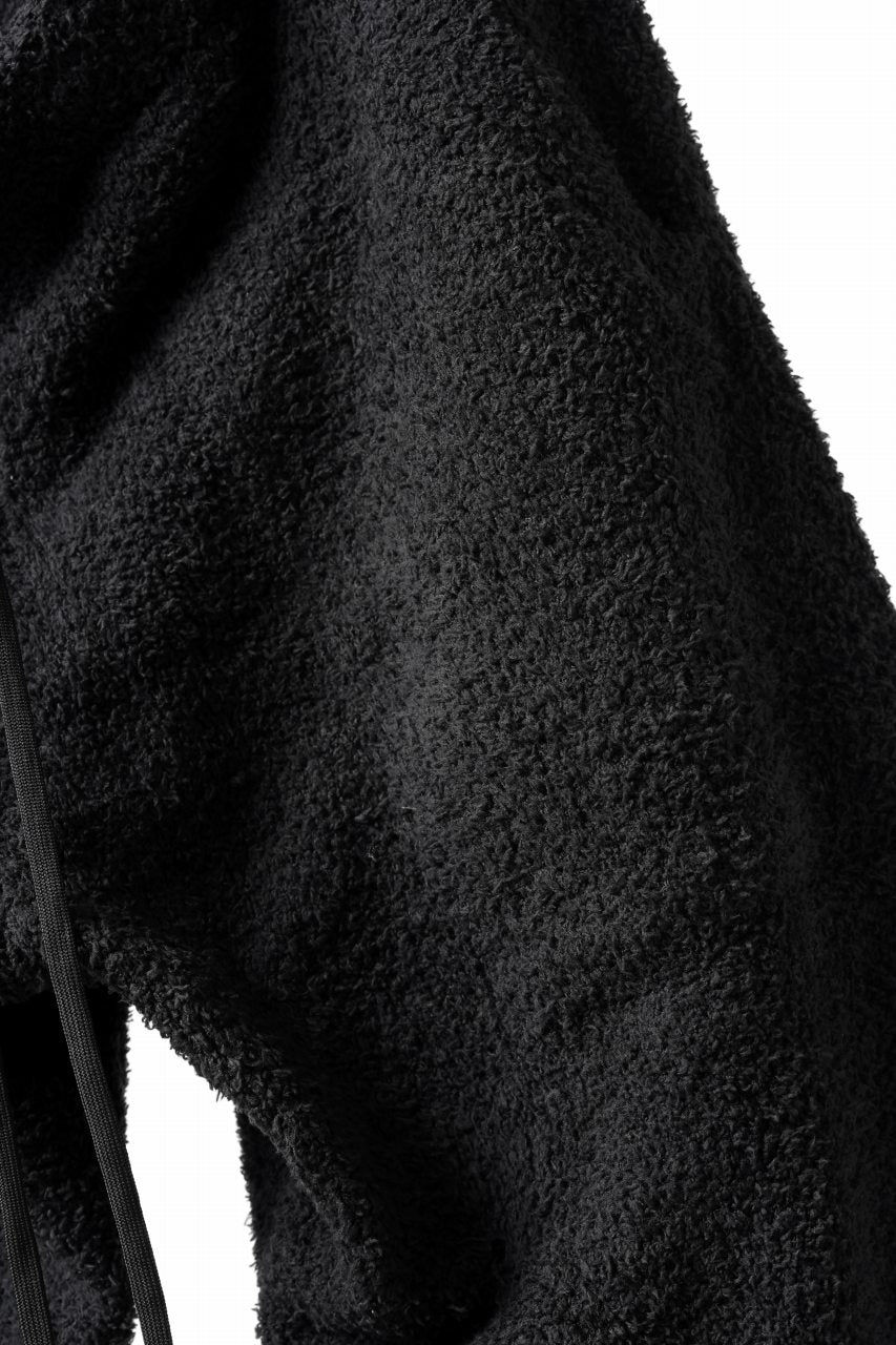 mastermind WORLD EASY JODHPURS PANTS / SOFTY BOA FLEECE (BLACK x CHARCOAL) - Image 14