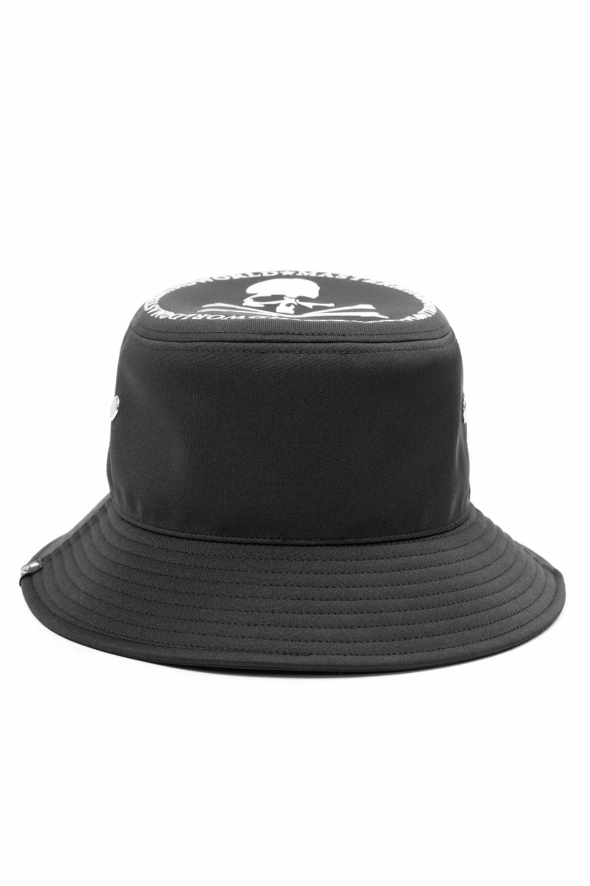 MASTERMIND WORLD FOAM RUBBER SKULL BUCKET HAT (BLACK) - Image 4
