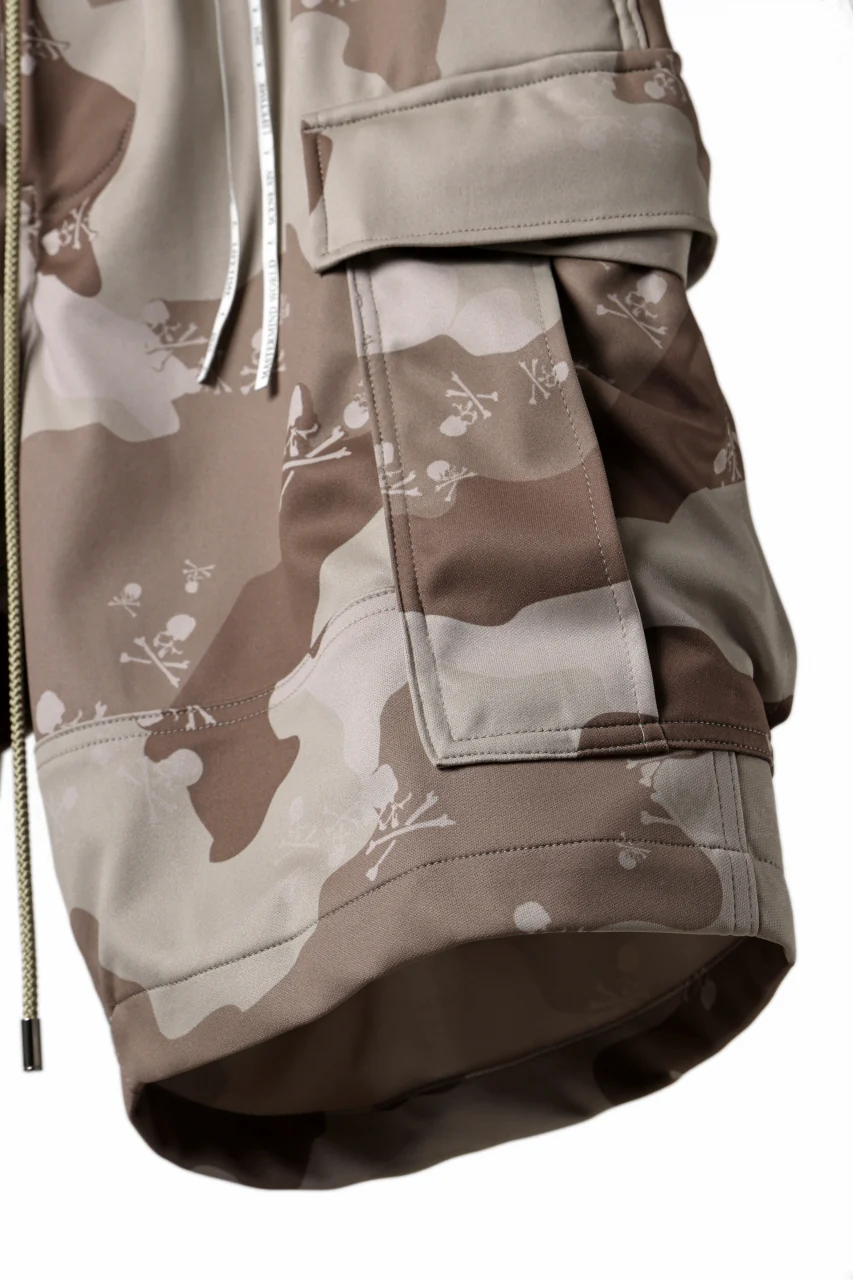MASTERMIND WORLD JERSEY CAMO CARGO SHORTS (DESERT) - Image 19