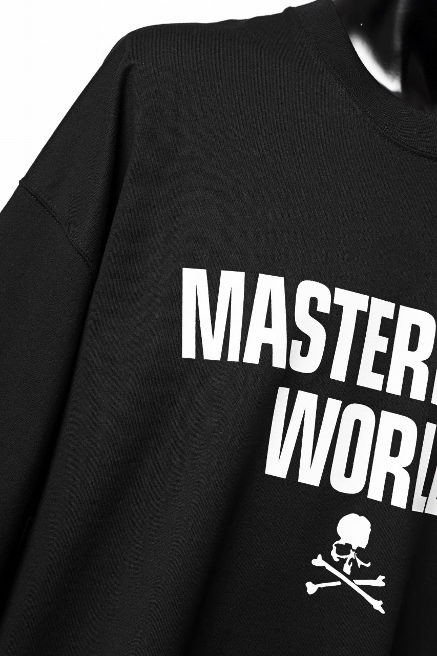 mastermind WORLD JUSTICE TEE / BOXY FIT (BLACK) - Image 12