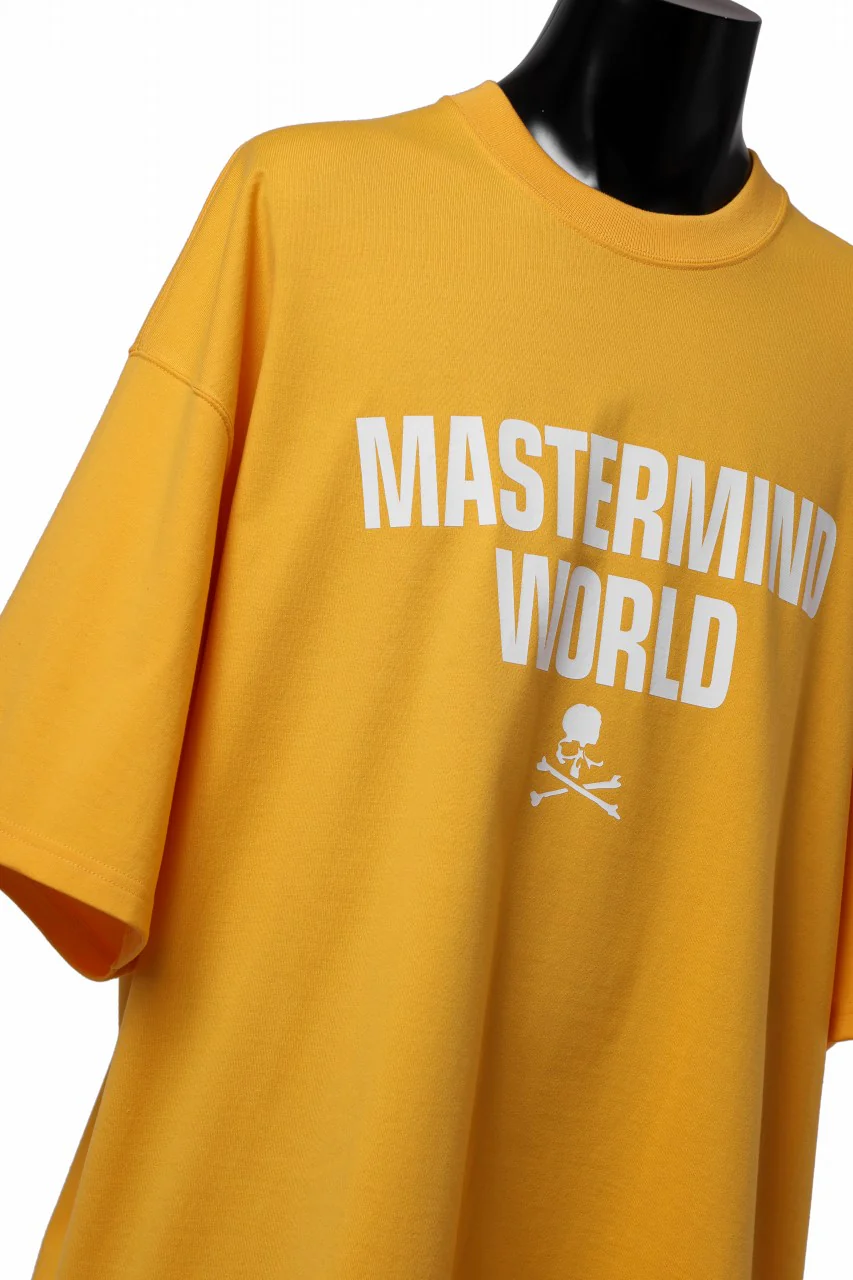 mastermind WORLD JUSTICE TEE / BOXY FIT (YELLOW) - Image 10