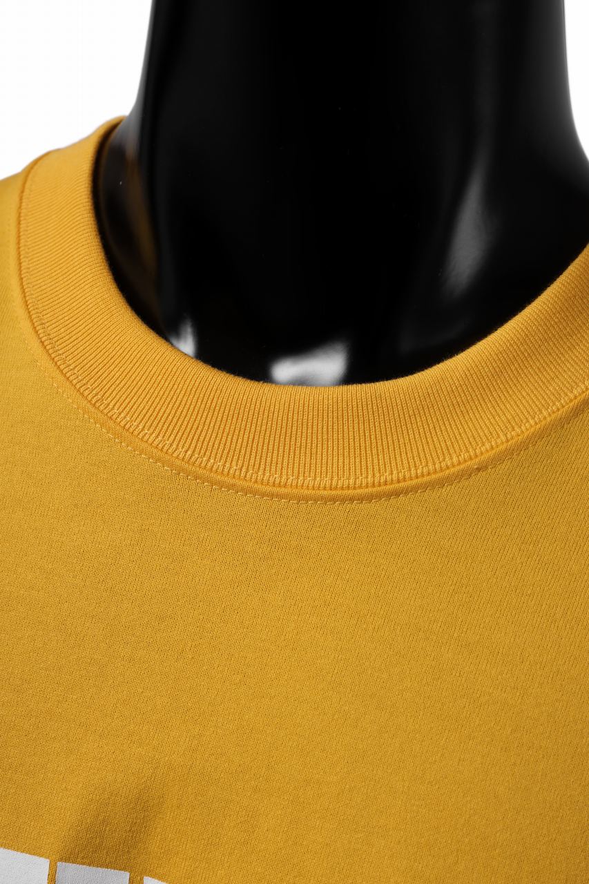 mastermind WORLD JUSTICE TEE / BOXY FIT (YELLOW) - Image 11