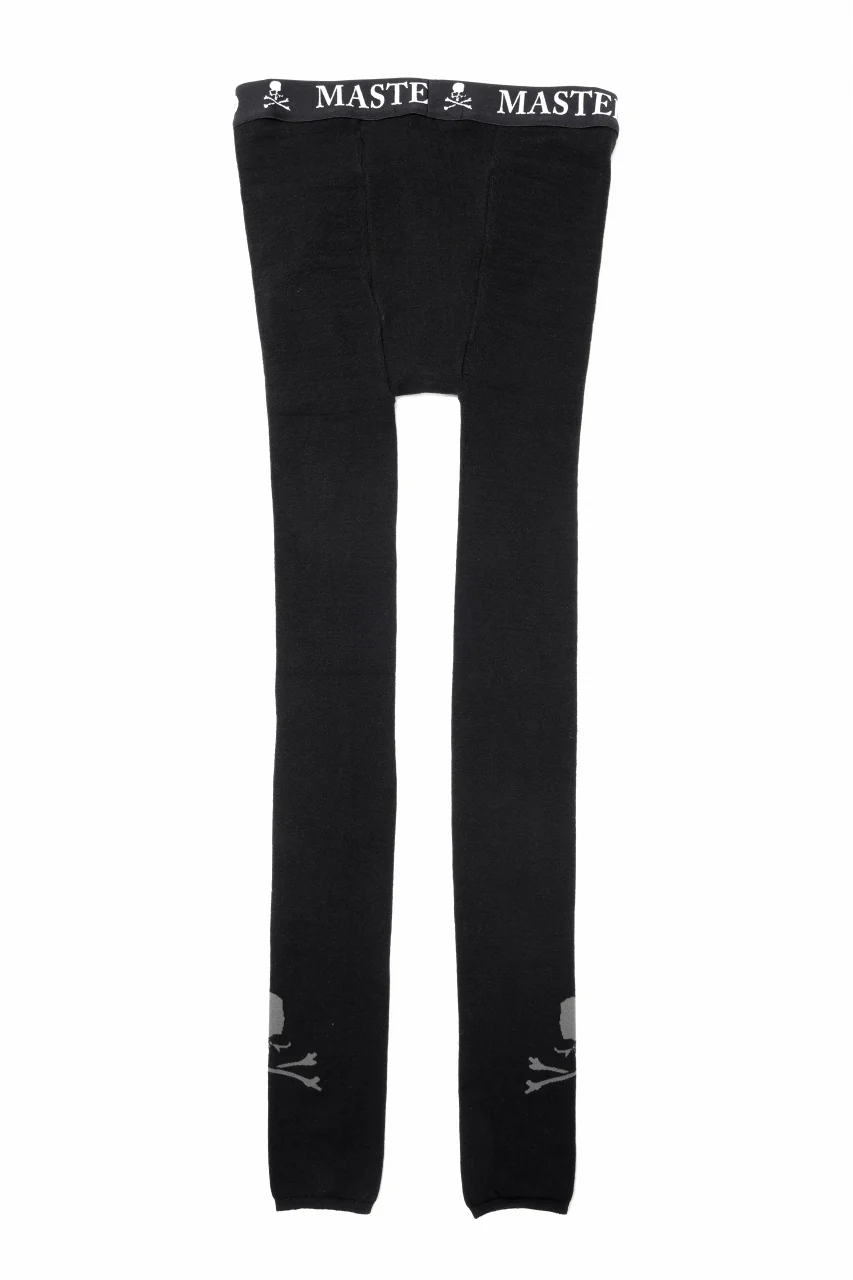 mastermind WORLD LEGGINGS / SKULL LOGO (BLACK) - Image 3