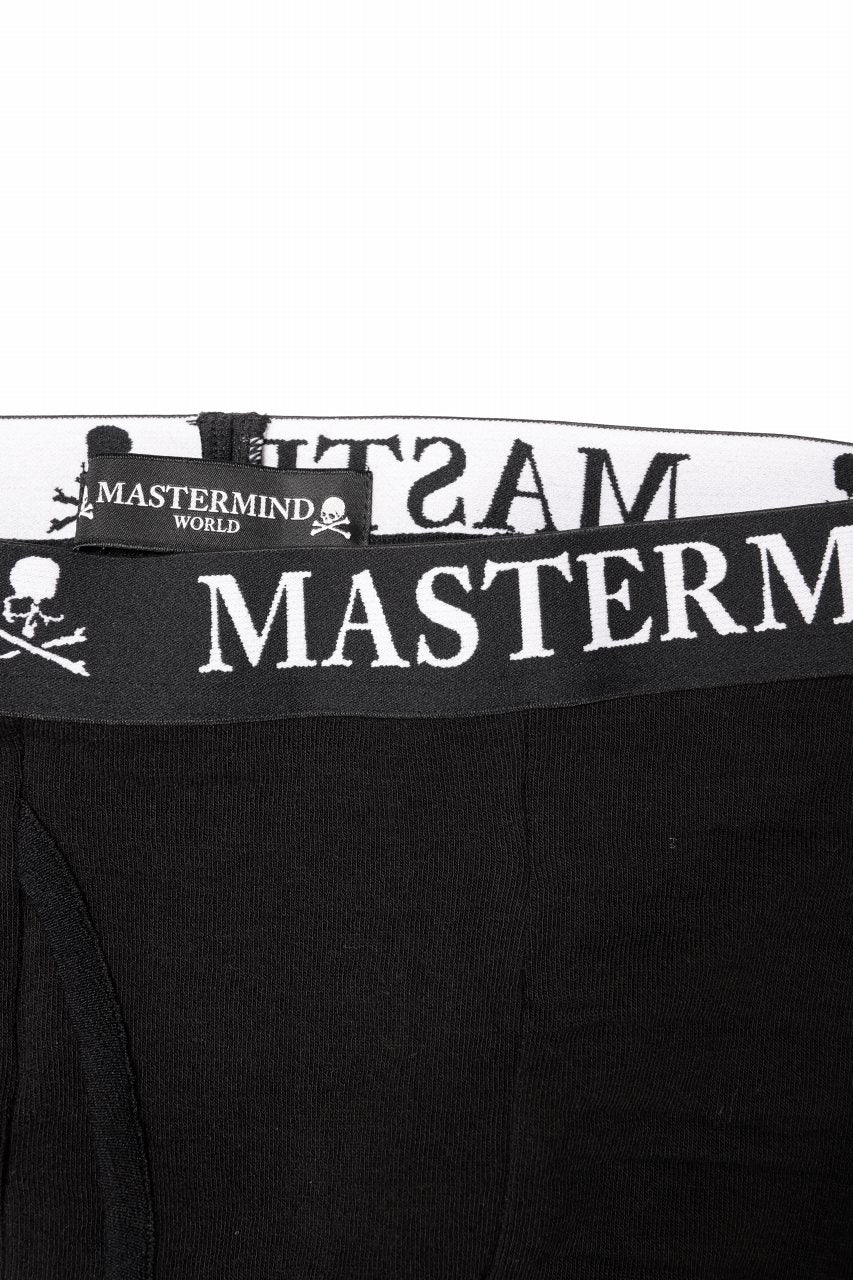 mastermind WORLD LEGGINGS / SKULL LOGO (BLACK) - Image 5