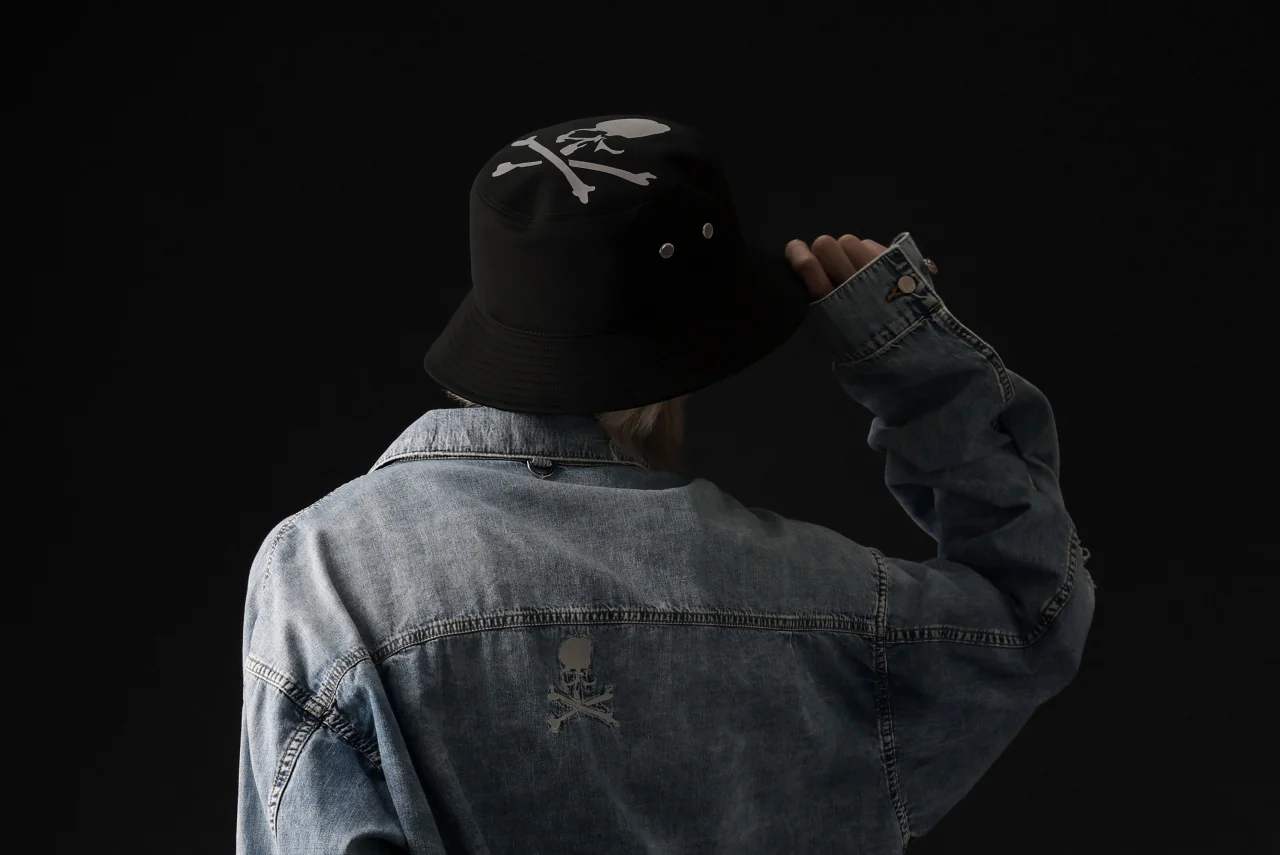 mastermind WORLD LIGHT OZ SELVEDGE DENIM SHIRT / SPECIAL WATER REPELLENT (INDIGO) - Image 39