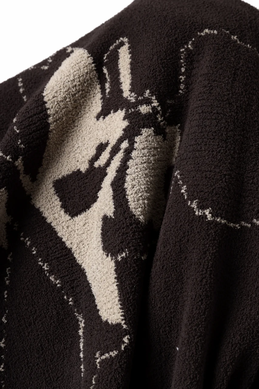 MASTERMIND WORLD LOUNGE FULL-ZIP HOODIE / SOFTY BOA FLEECE (BROWN x SAND) - Image 15