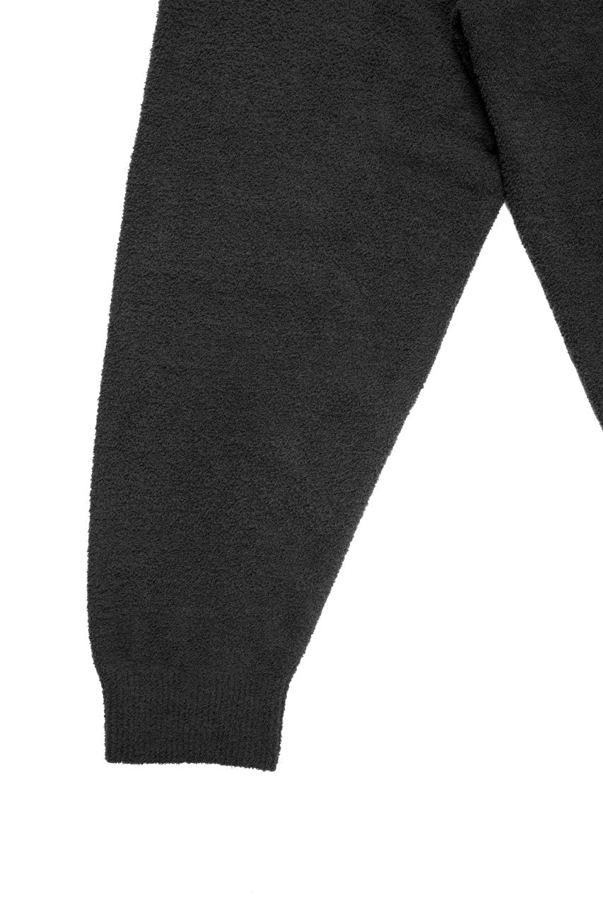MASTERMIND WORLD LOUNGE LONG PANTS / SOFTLY BOA FLEECE (BLACK x WHITE) - Image 11