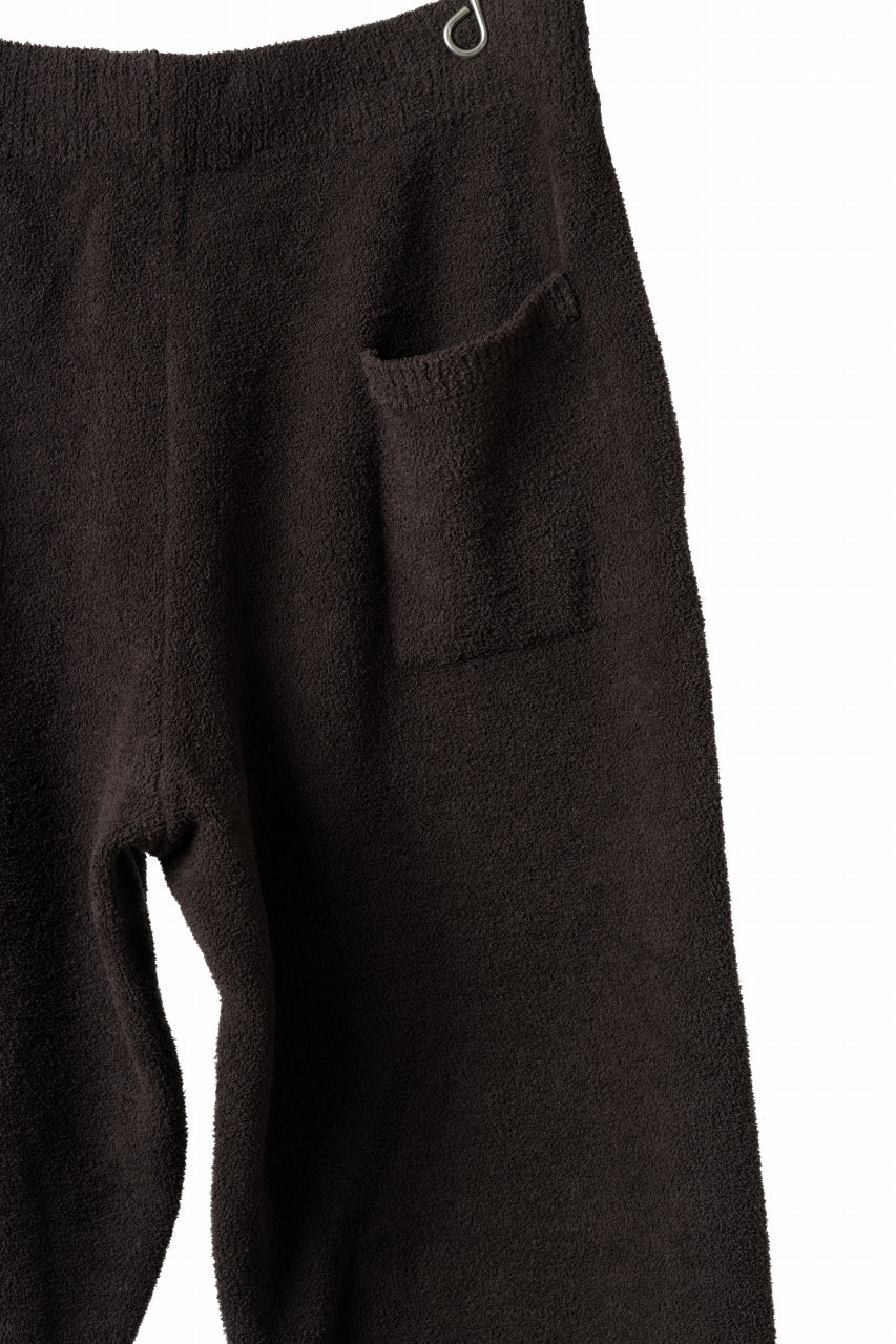 MASTERMIND WORLD LOUNGE LONG PANTS / SOFTY BOA FLEECE (BROWN x SAND) - Image 12