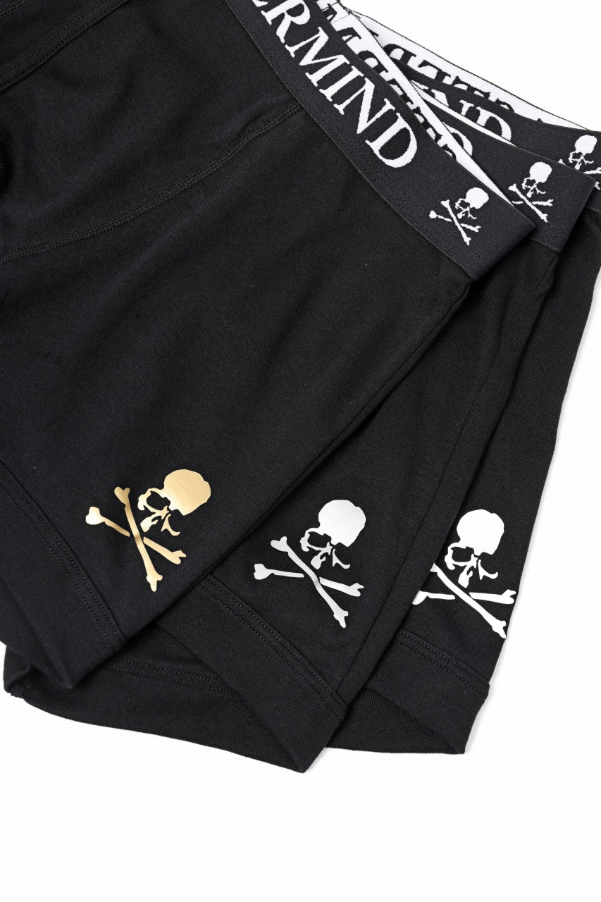 mastermind WORLD MEN'S BOXER SHORTS / 3 PIECES SET (BLACK) - Image 3