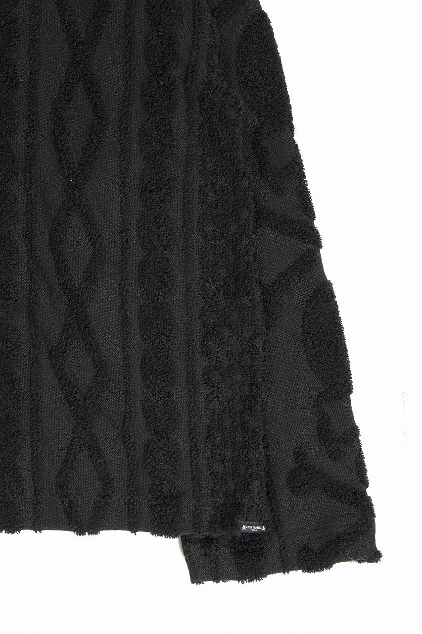 MASTERMIND WORLD OG ARAN HOODIE (BLACK) - Image 17