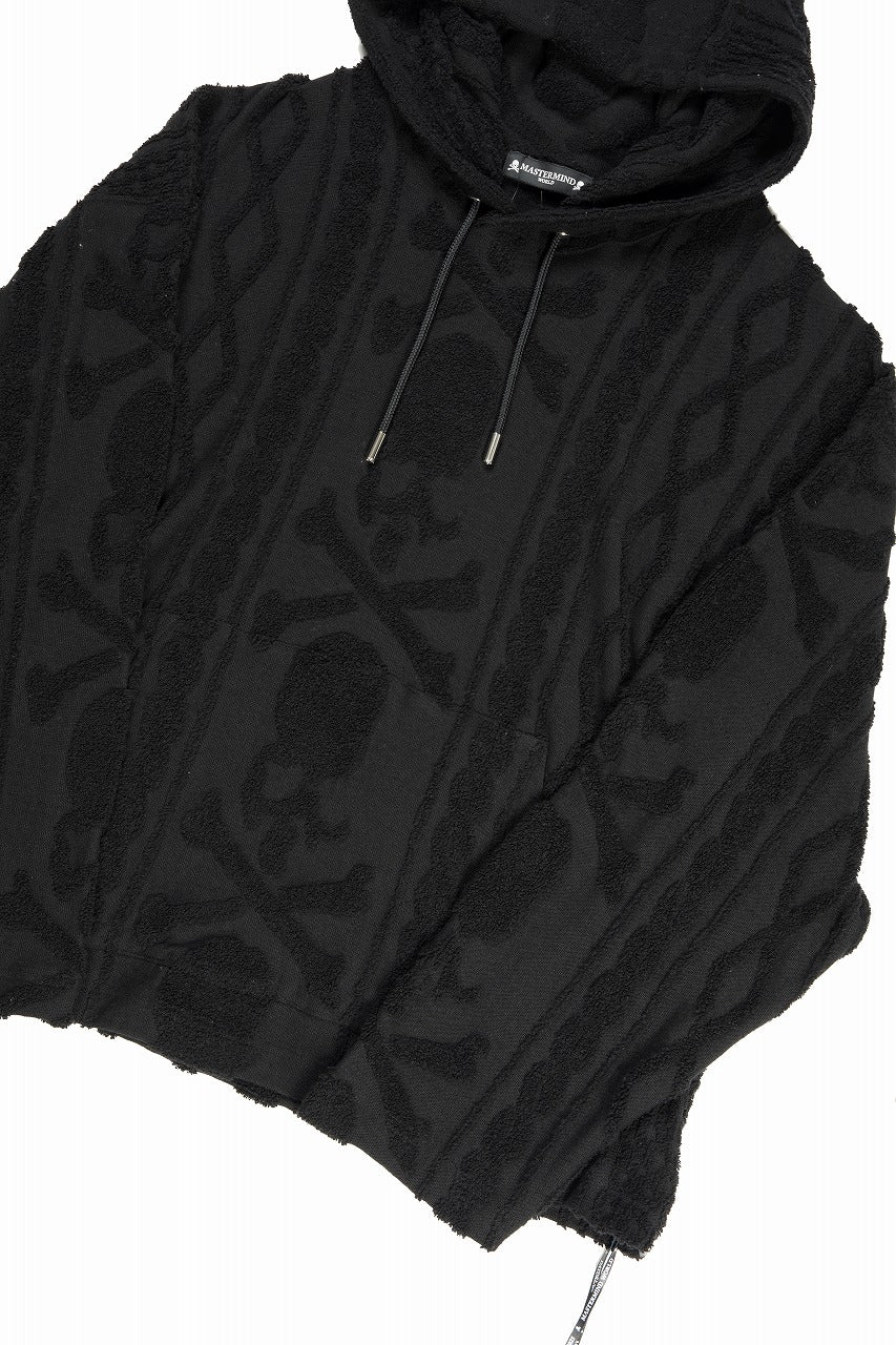 MASTERMIND WORLD OG ARAN HOODIE (BLACK) - Image 8