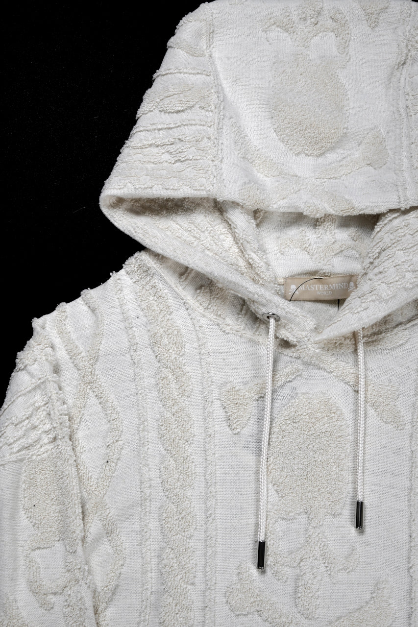 MASTERMIND WORLD OG ARAN HOODIE (IVORY) - Image 13