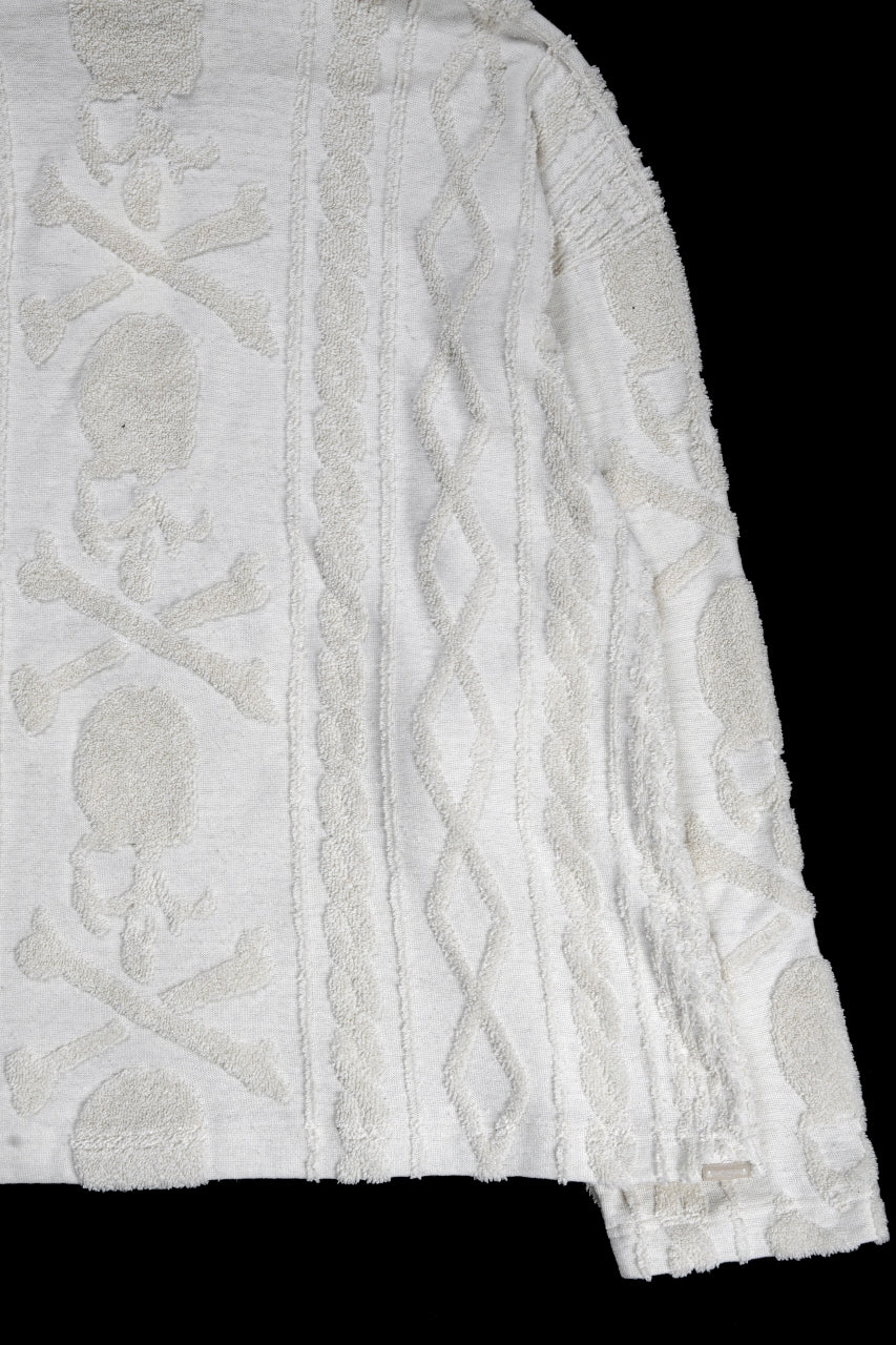 MASTERMIND WORLD OG ARAN HOODIE (IVORY) - Image 15