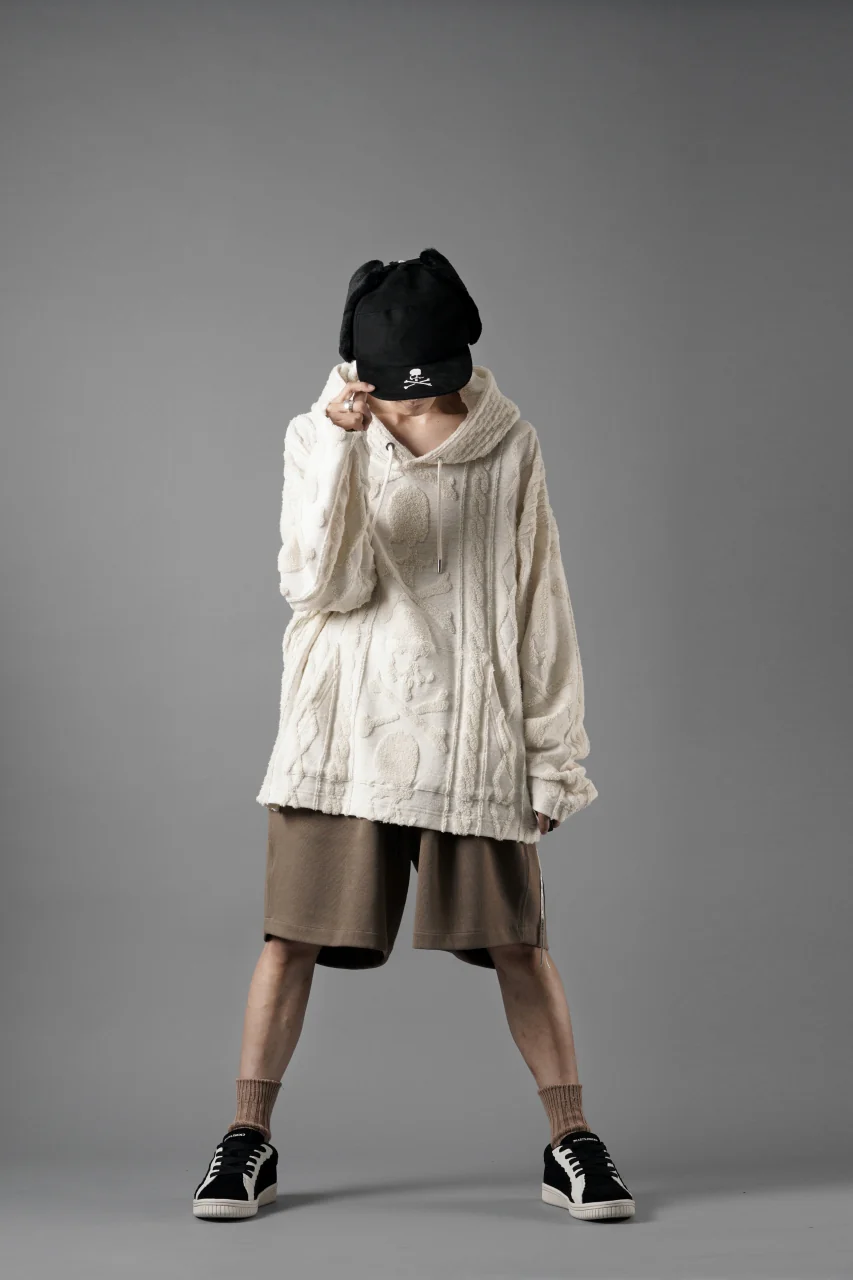 MASTERMIND WORLD OG ARAN HOODIE (IVORY) - Image 21